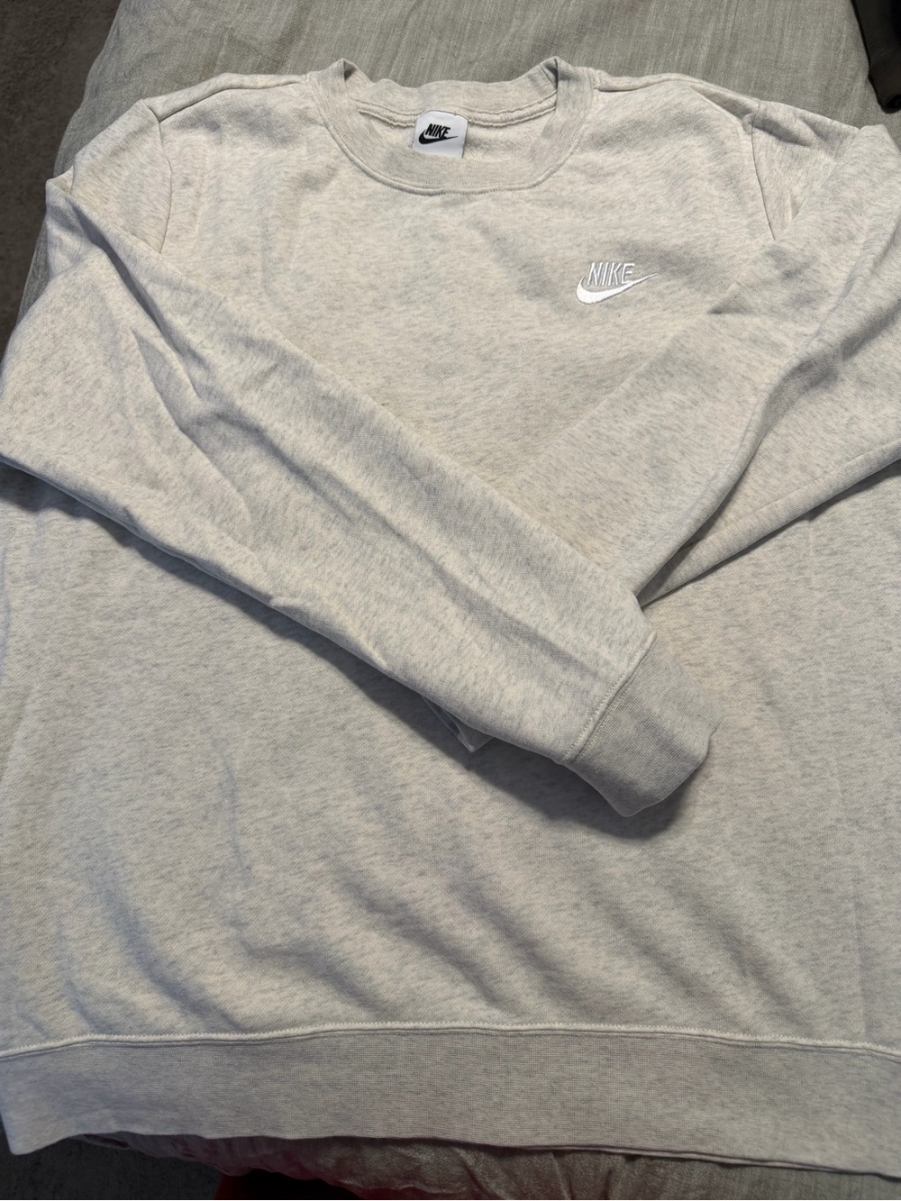 Nike Women’s Oatmeal Crewneck Sweatshirt